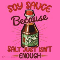 Soy Sauce Funny Costume Vegan Soy Sauce Funny Sushi Matching Group Halloween Cos Stripe Pom Pom Beanie