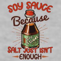 Soy Sauce Funny Costume Vegan Soy Sauce Funny Sushi Matching Group Halloween Cos Ladies PosiCharge Tri-Blend Wicking Tank