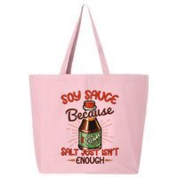 Soy Sauce Funny Costume Vegan Soy Sauce Funny Sushi Matching Group Halloween Cos 25L Jumbo Tote