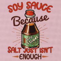 Soy Sauce Funny Costume Vegan Soy Sauce Funny Sushi Matching Group Halloween Cos 25L Jumbo Tote
