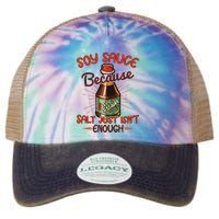 Soy Sauce Funny Costume Vegan Soy Sauce Funny Sushi Matching Group Halloween Cos Legacy Tie Dye Trucker Hat