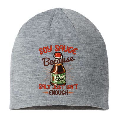 Soy Sauce Funny Costume Vegan Soy Sauce Funny Sushi Matching Group Halloween Cos Sustainable Beanie