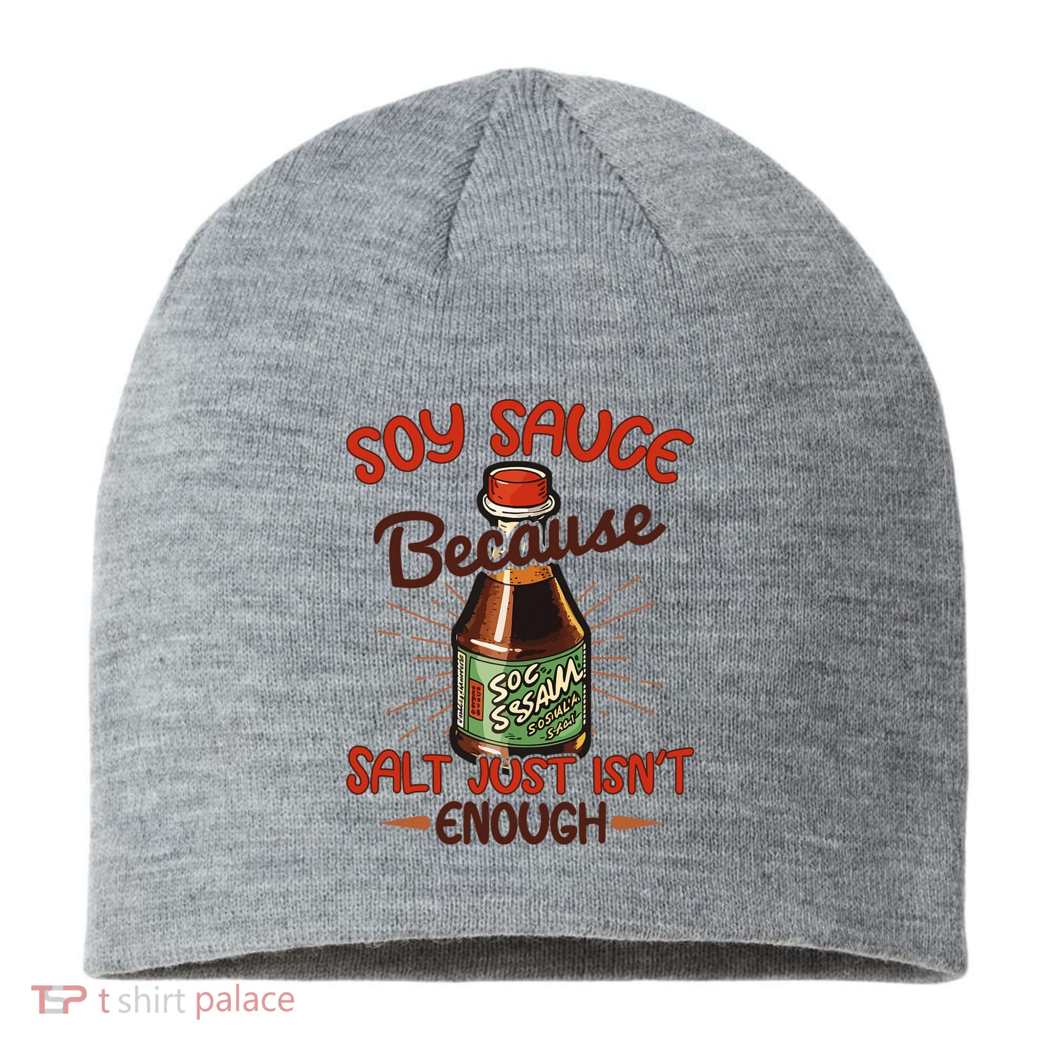 Soy Sauce Funny Costume Vegan Soy Sauce Funny Sushi Matching Group Halloween Cos Sustainable Beanie