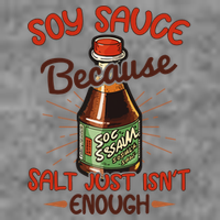 Soy Sauce Funny Costume Vegan Soy Sauce Funny Sushi Matching Group Halloween Cos Tall Sweatshirt