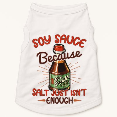 Soy Sauce Funny Costume Vegan Soy Sauce Funny Sushi Matching Group Halloween Cos Doggie Tank