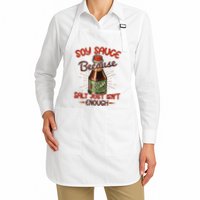 Soy Sauce Funny Costume Vegan Soy Sauce Funny Sushi Matching Group Halloween Cos Apron