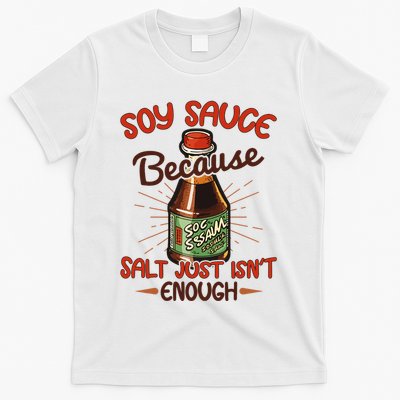 Soy Sauce Funny Costume Vegan Soy Sauce Funny Sushi Matching Group Halloween Cos T-Shirt