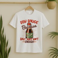 Soy Sauce Funny Costume Vegan Soy Sauce Funny Sushi Matching Group Halloween Cos T-Shirt