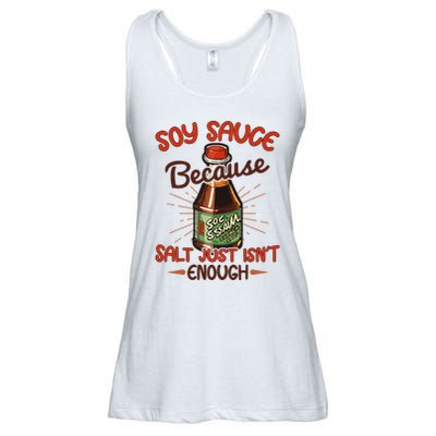 Soy Sauce Funny Costume Vegan Soy Sauce Funny Sushi Matching Group Halloween Cos Ladies Essential Flowy Tank