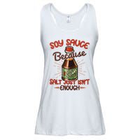 Soy Sauce Funny Costume Vegan Soy Sauce Funny Sushi Matching Group Halloween Cos Ladies Essential Flowy Tank