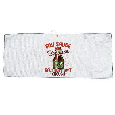 Soy Sauce Funny Costume Vegan Soy Sauce Funny Sushi Matching Group Halloween Cos Large Microfiber Waffle Golf Towel