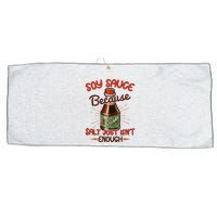 Soy Sauce Funny Costume Vegan Soy Sauce Funny Sushi Matching Group Halloween Cos Large Microfiber Waffle Golf Towel