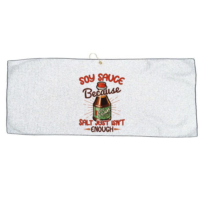 Soy Sauce Funny Costume Vegan Soy Sauce Funny Sushi Matching Group Halloween Cos Large Microfiber Waffle Golf Towel