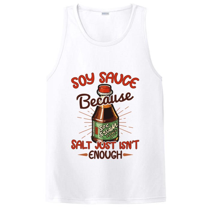 Soy Sauce Funny Costume Vegan Soy Sauce Funny Sushi Matching Group Halloween Cos PosiCharge Competitor Tank