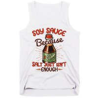 Soy Sauce Funny Costume Vegan Soy Sauce Funny Sushi Matching Group Halloween Cos Tank Top