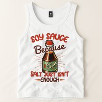 Soy Sauce Funny Costume Vegan Soy Sauce Funny Sushi Matching Group Halloween Cos Tank Top