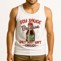 Soy Sauce Funny Costume Vegan Soy Sauce Funny Sushi Matching Group Halloween Cos Tank Top