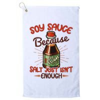 Soy Sauce Funny Costume Vegan Soy Sauce Funny Sushi Matching Group Halloween Cos Golf Towel