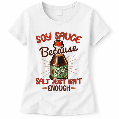 Soy Sauce Funny Costume Vegan Soy Sauce Funny Sushi Matching Group Halloween Cos Womens T-Shirt