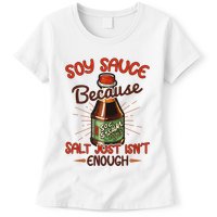 Soy Sauce Funny Costume Vegan Soy Sauce Funny Sushi Matching Group Halloween Cos Womens T-Shirt