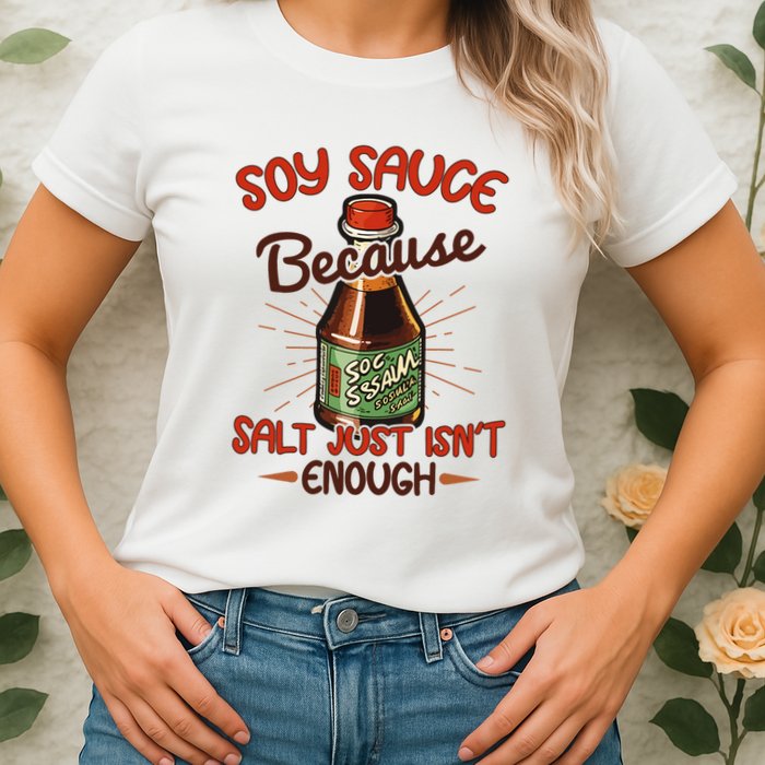 Soy Sauce Funny Costume Vegan Soy Sauce Funny Sushi Matching Group Halloween Cos Womens T-Shirt