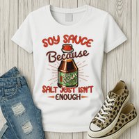 Soy Sauce Funny Costume Vegan Soy Sauce Funny Sushi Matching Group Halloween Cos Womens T-Shirt