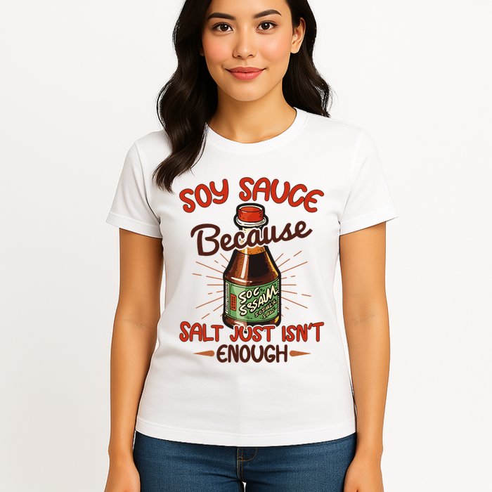 Soy Sauce Funny Costume Vegan Soy Sauce Funny Sushi Matching Group Halloween Cos Womens T-Shirt
