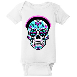 Sugar Skull Funny Cinco De Mayo T Graphic Baby Bodysuit