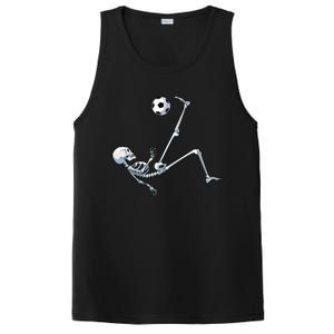 Skeleton Soccer Football Halloween Costume Gifts PosiCharge Competitor Tank