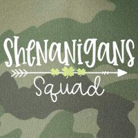 Shenanigans Squad Funny St. Patrick's Day Matching Group Legacy Tie Dye Trucker Hat