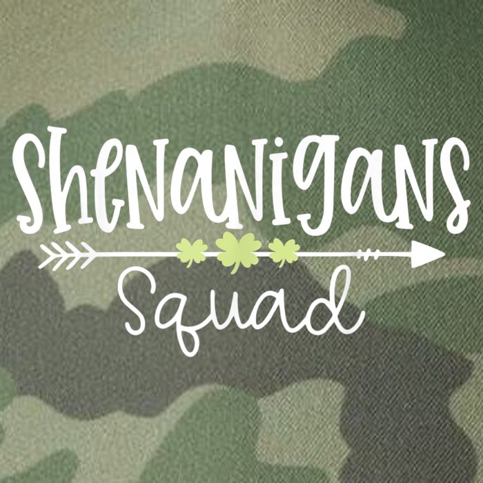 Shenanigans Squad Funny St. Patrick's Day Matching Group Legacy Tie Dye Trucker Hat