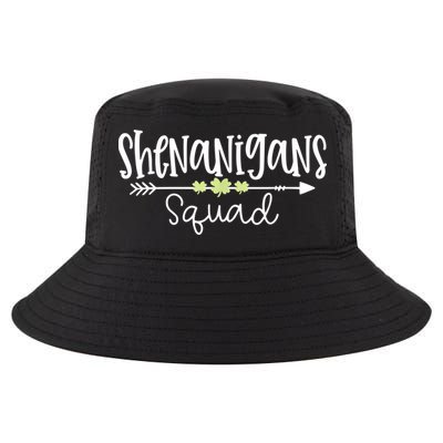 Shenanigans Squad Funny St. Patrick's Day Matching Group Cool Comfort Performance Bucket Hat