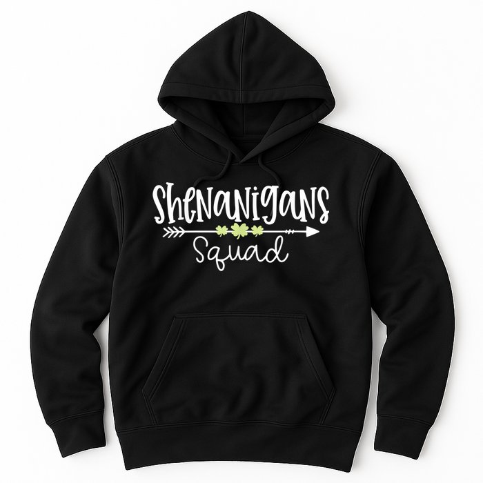 Shenanigans Squad Funny St. Patrick's Day Matching Group Hoodie