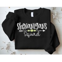 Shenanigans Squad Funny St. Patrick's Day Matching Group Sweatshirt