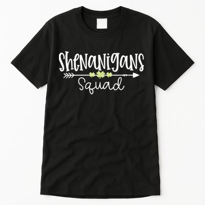 Shenanigans Squad Funny St. Patrick's Day Matching Group Tall T-Shirt