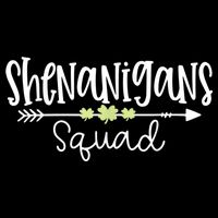Shenanigans Squad Funny St. Patrick's Day Matching Group Impact Tech Backpack