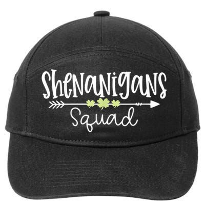 Shenanigans Squad Funny St. Patrick's Day Matching Group 7-Panel Snapback Hat