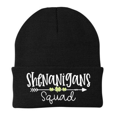 Shenanigans Squad Funny St. Patrick's Day Matching Group Beanie