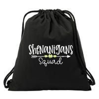 Shenanigans Squad Funny St. Patrick's Day Matching Group Drawstring Bag