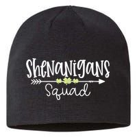 Shenanigans Squad Funny St. Patrick's Day Matching Group Sustainable Beanie