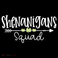 Shenanigans Squad Funny St. Patrick's Day Matching Group Bag