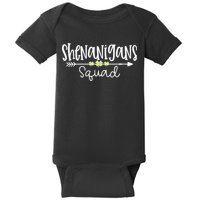 Shenanigans Squad Funny St. Patrick's Day Matching Group Baby Bodysuit