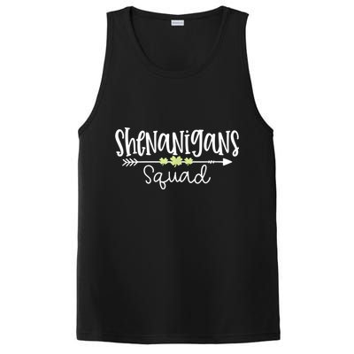 Shenanigans Squad Funny St. Patrick's Day Matching Group PosiCharge Competitor Tank