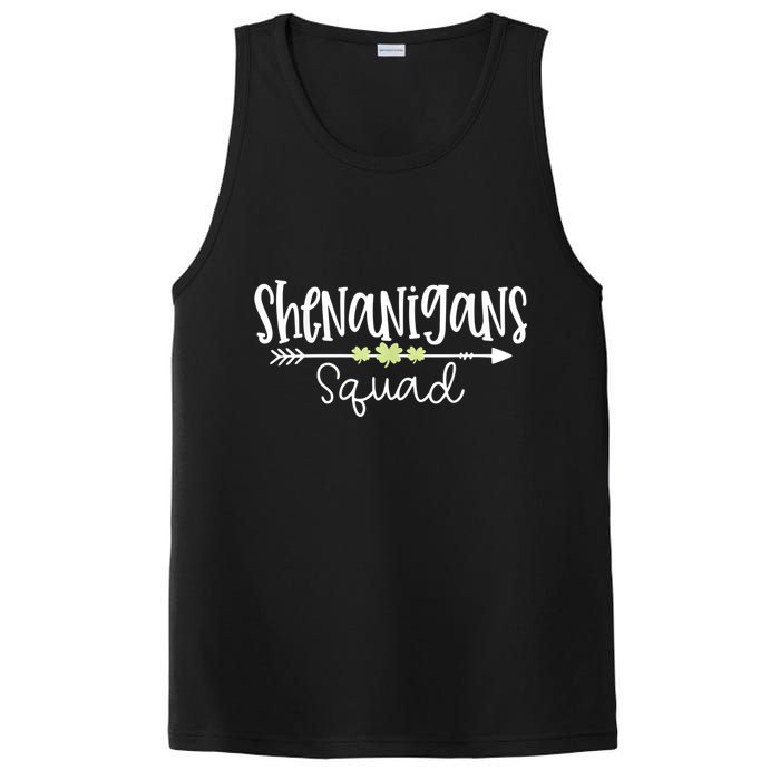 Shenanigans Squad Funny St. Patrick's Day Matching Group PosiCharge Competitor Tank