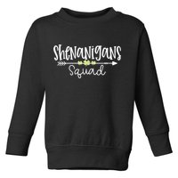 Shenanigans Squad Funny St. Patrick's Day Matching Group Toddler Sweatshirt
