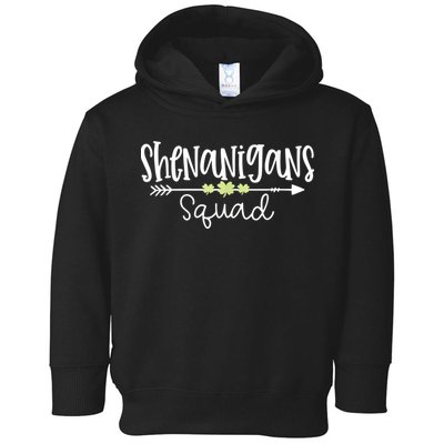 Shenanigans Squad Funny St. Patrick's Day Matching Group Toddler Hoodie