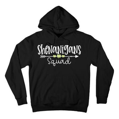Shenanigans Squad Funny St. Patrick's Day Matching Group Tall Hoodie