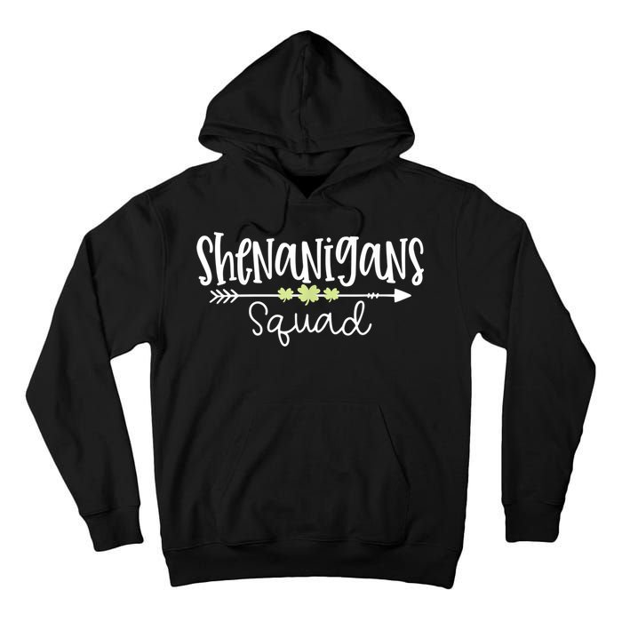 Shenanigans Squad Funny St. Patrick's Day Matching Group Tall Hoodie