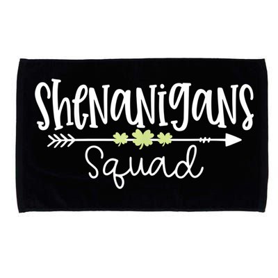 Shenanigans Squad Funny St. Patrick's Day Matching Group Microfiber Hand Towel