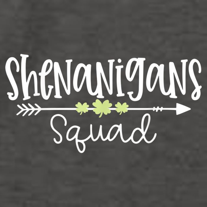 Shenanigans Squad Funny St. Patrick's Day Matching Group Vector Backpack